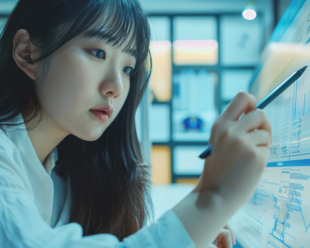 girl-is-writing-paper-with-pen